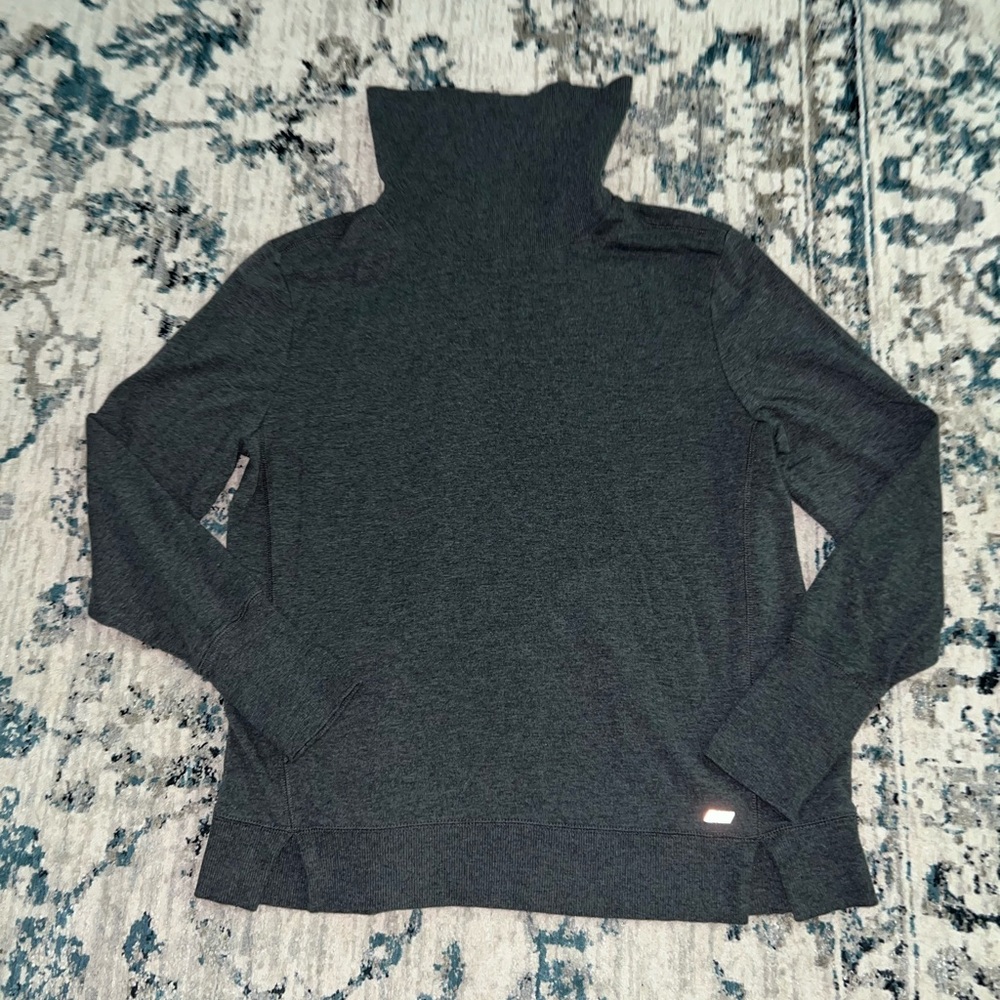 Gray Turtleneck